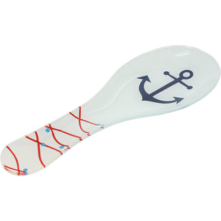 Lake 9.25" Glass Spoon Rest