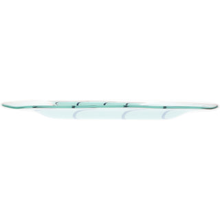 Beach 16.75" x 11" Glass Serving Tray