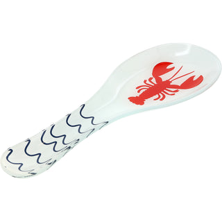 Beach 9.25" Glass Spoon Rest