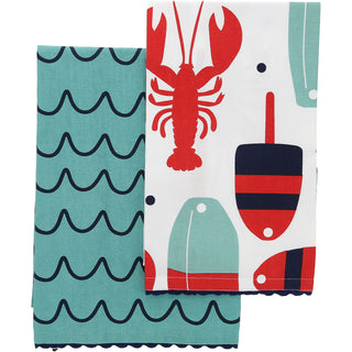 Beach Tea Towel Gift Set (2 - 20" x 28")