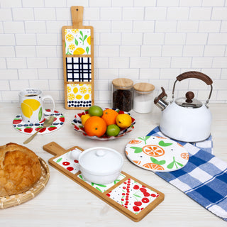 Strawberries 7.75" Ceramic Trivet