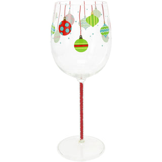 Ornaments Gift Boxed 17 oz Wine Glass