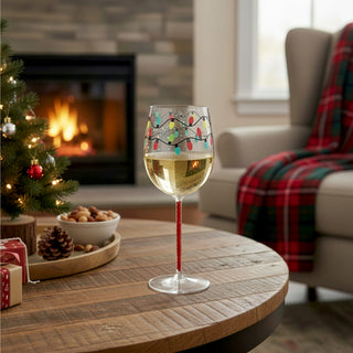 Lights Gift Boxed 17 oz Wine Glass