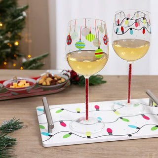 Lights Gift Boxed 17 oz Wine Glass