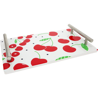 Cherries 11.75" x 7.5" Serving Tray