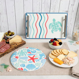 Coastal 7.75" Ceramic Trivet