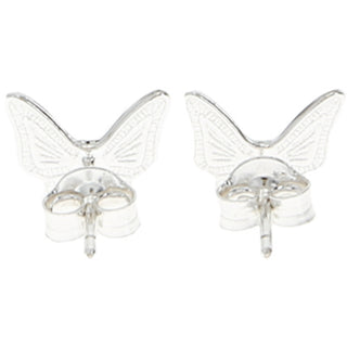 Butterflies 7mm Sterling Silver Butterfly Stud Earrings