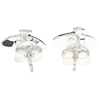 Bee Happy 6mm Sterling Silver Bee Stud Earrings