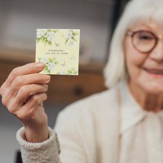 Grandmother 5mm Sterling Silver Cubic Zirconia Stud Earrings