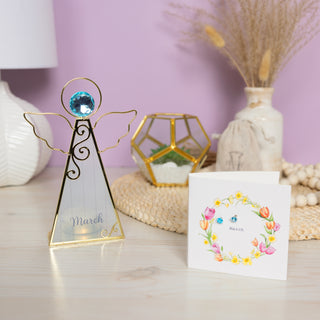 March 5mm Sterling Silver Cubic Zirconia Stud Earrings