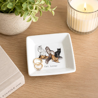 Cat Lover 3.5" Keepsake Dish