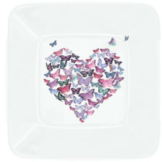 Butterflies 3.5" Keepsake Dish