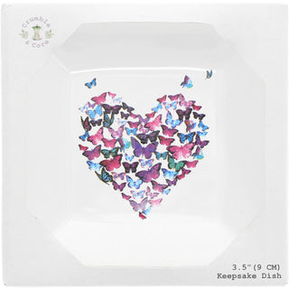 Butterflies 3.5" Keepsake Dish