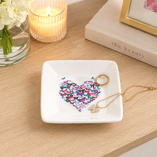 Butterflies 3.5" Keepsake Dish