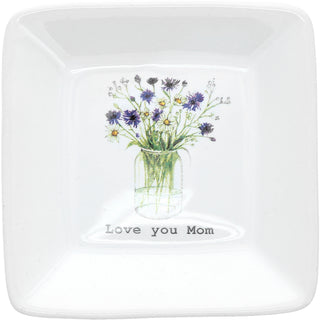 Love You Mom 3.5" Keepsake Dish