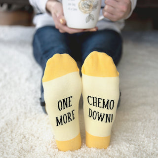 Chemo Down Unisex Sock