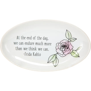 We Can Endure 5.5" x 3.25" Keepsake Dish