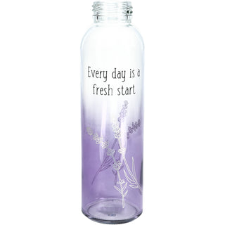 Fresh Start 16.5 oz Glass Water Bottle