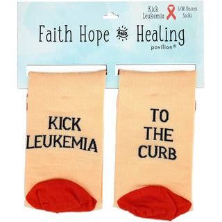 Leukemia Unisex Sock