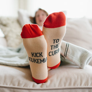 Leukemia Unisex Sock