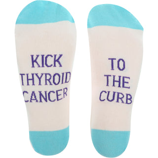 Thyroid Cancer S/M Unisex Sock