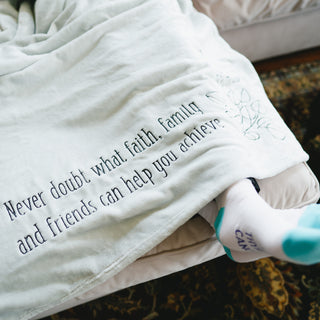 Thyroid Cancer S/M Unisex Sock