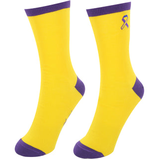 Bladder Cancer S/M Unisex Sock
