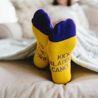 Bladder Cancer S/M Unisex Sock