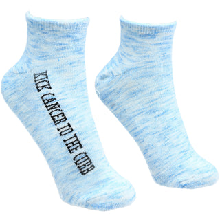 Kick Cancer Low Cut, Moisturizing Gel Socks
Scent: Light Lavender