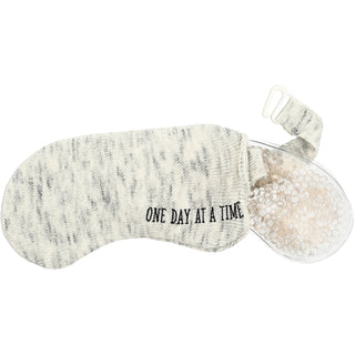 One Day Knitted Eye Pillow Hot or Cold Gel Compress