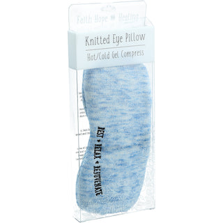 Relax Knitted Eye Pillow
Hot or Cold Gel Compress