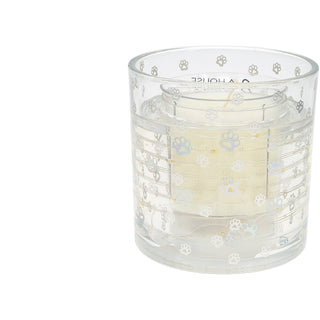 Dog 5 oz Refillable Soy Wax Candle with LED Accents
