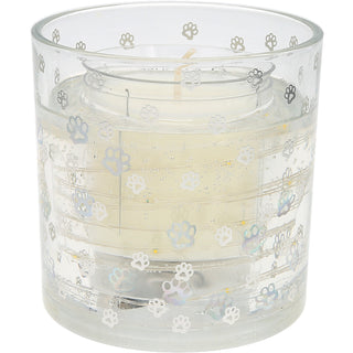 Cat 5 oz Refillable Soy Wax Candle with LED Accents