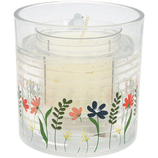 The Best 5 oz Refillable Soy Wax Candle with LED Accents