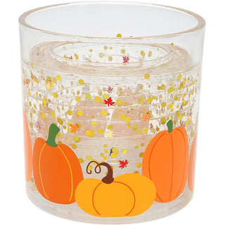 Harvest 5 oz Refillable Soy Wax Candle with LED Accents