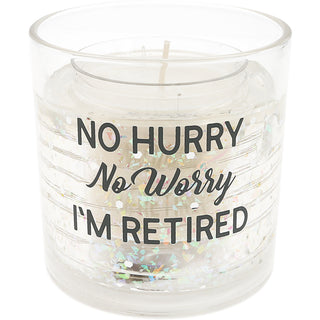 Retired 5 oz Refillable Soy Wax Candle with LED Accents
