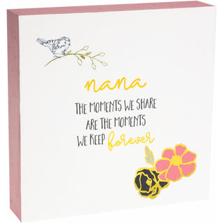 Nana 4.5" x 4.5" Plaque