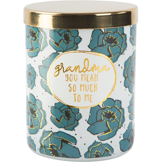 Grandma 7 oz 100% Soy Wax Candle Scent: Fresh Cotton