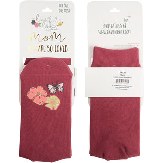 Mom Ladies Cotton Blend Sock