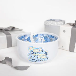 Hoarding 3.5" Ceramic Yarn Bowl