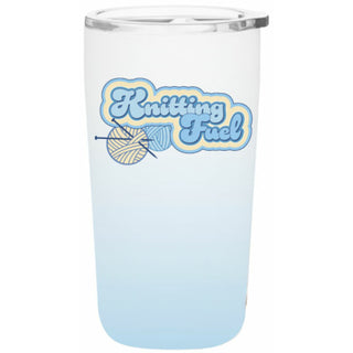 Knitting Fuel 20 oz Travel Tumbler