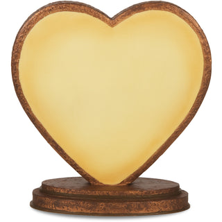 Cherished Memories 4.5" x 4.5" Heart Plaque