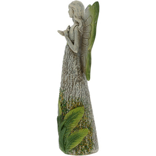 Leaves 7.25" Angel holding a Butterfly