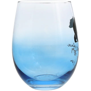 Happy Place 18 oz Stemless Wine Glass