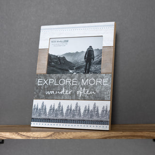 Explore More 7.75" x 10" Frame (Holds 4" x 6" Photo)