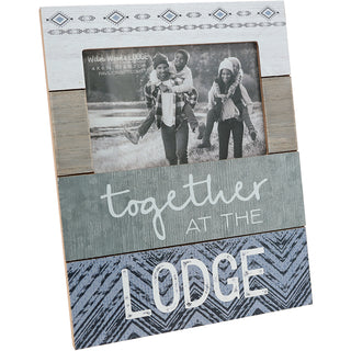 At The Lodge 7.75" x 10" Frame (Holds 4" x 6" Photo)