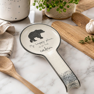 Happy Place 9" Spoon Rest