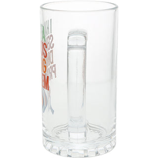 Dinking Problem 16 oz Glass Stein