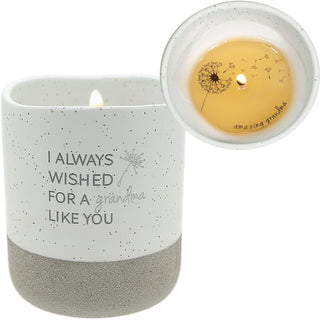 Grandma Like You 10 oz - 100% Soy Wax Reveal Candle
Scent: Tranquility
