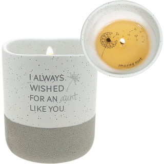 Aunt Like You 10 oz - 100% Soy Wax Reveal Candle
Scent: Tranquility